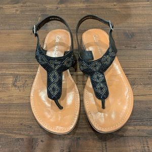 Matisse Blue jewel sandals